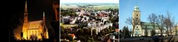Kirchen und City von Wolczyn